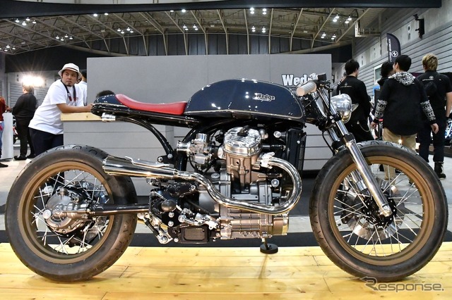 Best Motorcycle Domesticを受賞した『Wedge Motorcycle』のホンダ『GL400』（1981年式）。