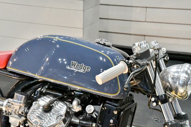 Best Motorcycle Domesticを受賞した『Wedge Motorcycle』のホンダ『GL400』（1981年式）。