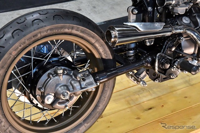 Best Motorcycle Domesticを受賞した『Wedge Motorcycle』のホンダ『GL400』(1981年式)。