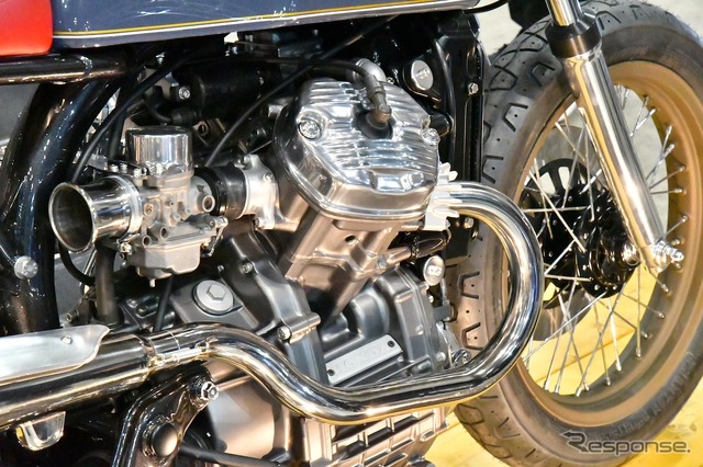 Best Motorcycle Domesticを受賞した『Wedge Motorcycle』のホンダ『GL400』（1981年式）。