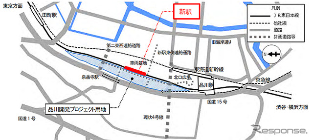 品川新駅イメージ