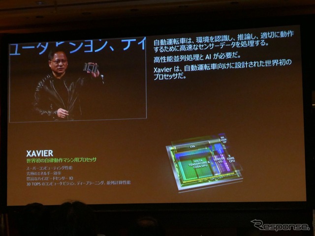 「GTC Japan 2017」NVIDIA CEOジェンスン・ファン氏基調講演より。