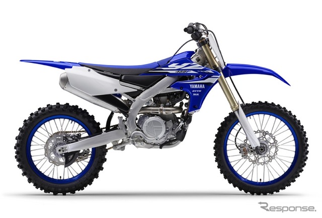 ヤマハのモトクロス競技用マシン「YZ450F」2018年モデル