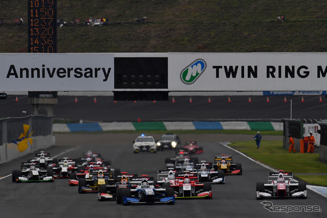 8月のSFもてぎ戦とWECシルバーストン戦が重複、並行参戦選手はどうするか(写真は2017年のSFもてぎ戦)。