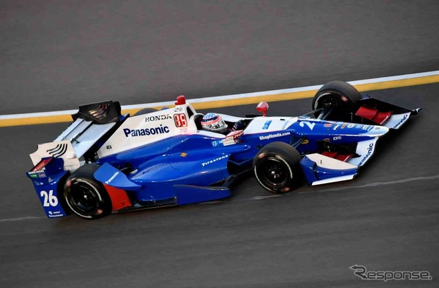 Dallara DW12 26号車（Andretti Autosport 佐藤琢磨選手 第101回インディ500優勝マシン）