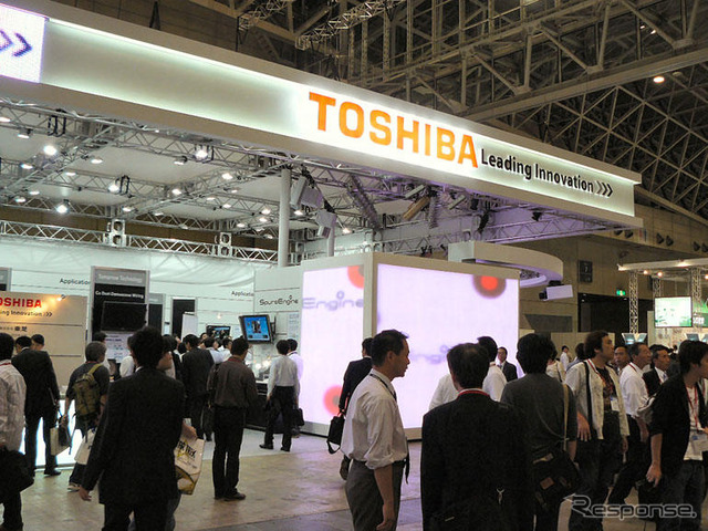【CEATEC07】東芝の実験的な車載情報システム
