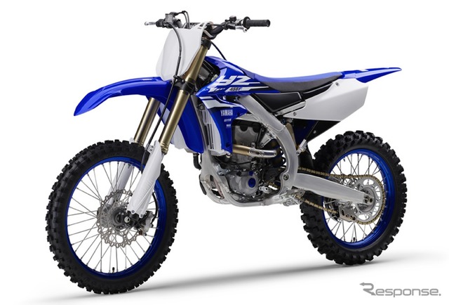 ヤマハのモトクロス競技用マシン「YZ450F」2018年モデル