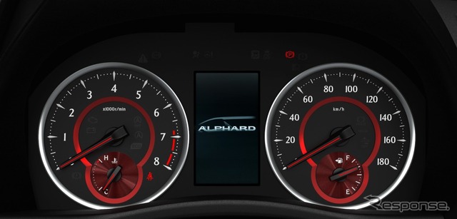 トヨタ アルファード オプティトロンメーター(ガソリン車用/エアロ専用)