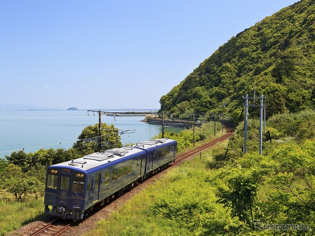前回は東京メトロ・ANA・熊本電鉄の3社が参加したが、今回は熊本県内の4社局が新たに加わる。写真は肥薩おれんじ鉄道。