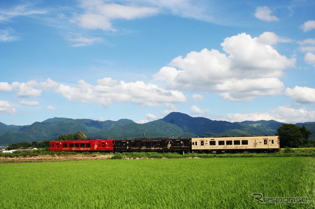 前回は東京メトロ・ANA・熊本電鉄の3社が参加したが、今回は熊本県内の4社局が新たに加わる。写真はくま川鉄道。