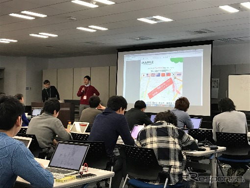 前回のハッカソンの様子
