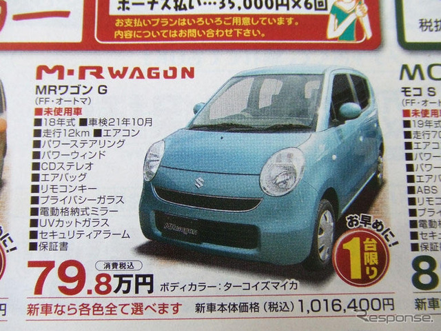 【明日の値引き情報】このプライスで軽自動車を購入できる!!