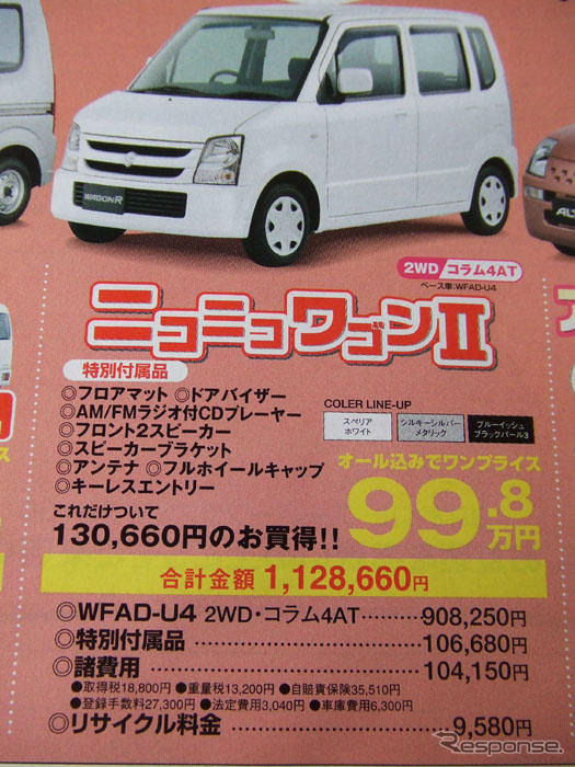 【明日の値引き情報】このプライスで軽自動車を購入できる!! 続