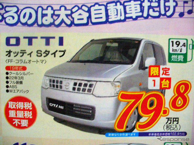 【値引き情報】このプライスで軽自動車を購入できる!! 秋のお出かけに