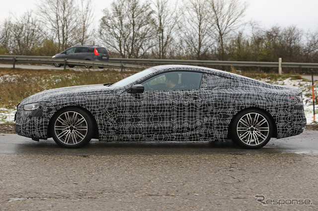 BMW 8シリーズ スクープ写真