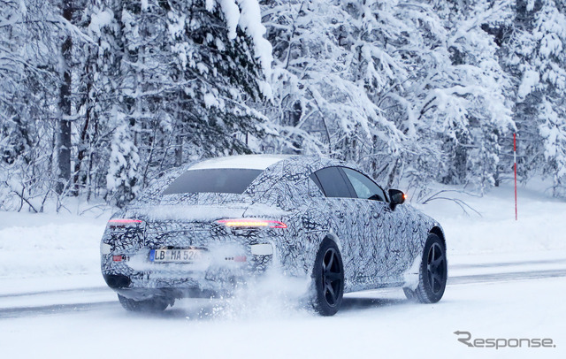 メルセデス AMG GT 4ドア（仮）スクープ写真