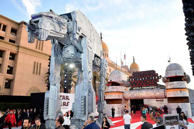 『スター・ウォーズ/最後のジェダイ』、ロサンゼルスでのワールドプレミア（2017年12月9日）　(c) Getty Images