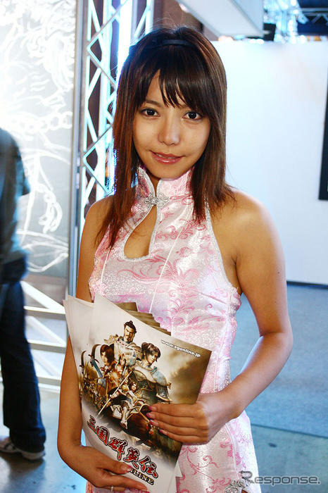 【東京ゲームショウ07】コンパニオン写真蔵…海外の企業も