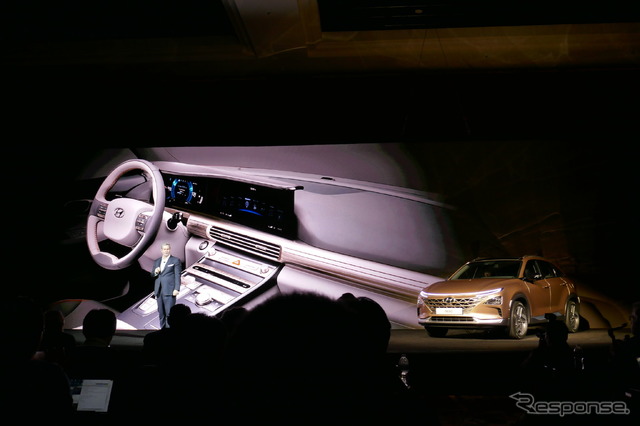 ヒュンダイ NEXO(CES 2018)