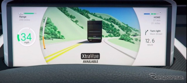 ヴァレオの最新の自動運転技術「XtraVue」