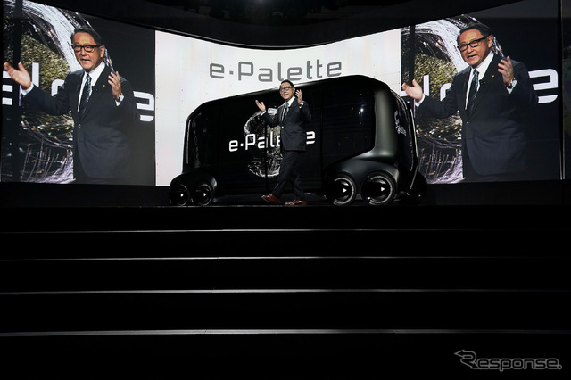 トヨタ自動車豊田章男社長（CES 2018）　(c) Getty Images