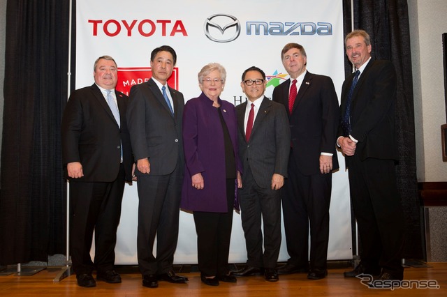 トヨタとマツダの米新工場、立地決定。