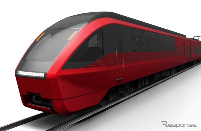 近鉄が名阪特急に導入する新型車両のイメージ。2020年春にデビューする。