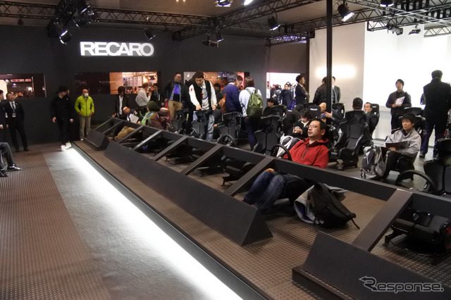 東京オートサロン2018 レカロブース