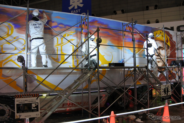 東京オートサロン2018 日野自動車ブース