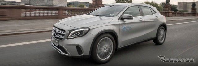 ダイムラーのカーシェア「car2go」に使用されるメルセデスGLA