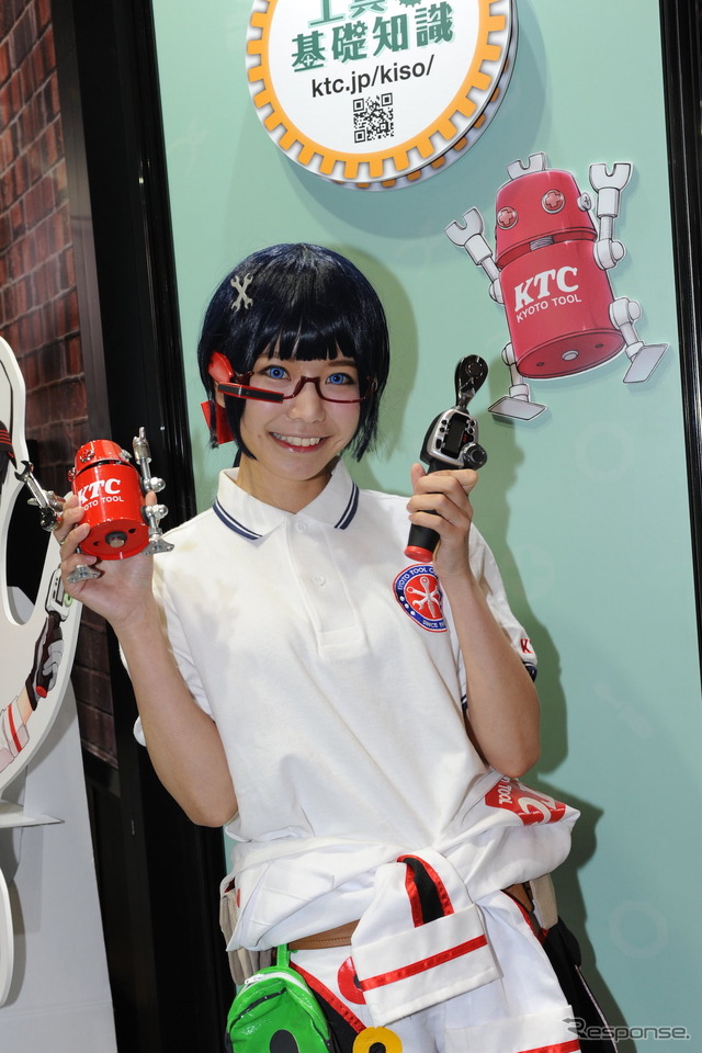 KTC専属キャラクター「ケイティ」コスプレのモデルさんも初登場