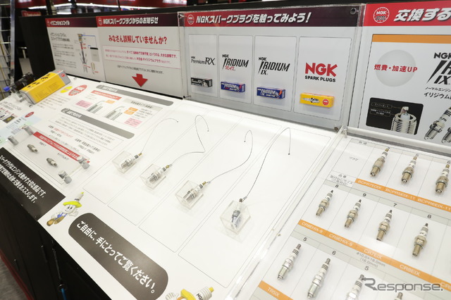 NGKブース(東京オートサロン2018)