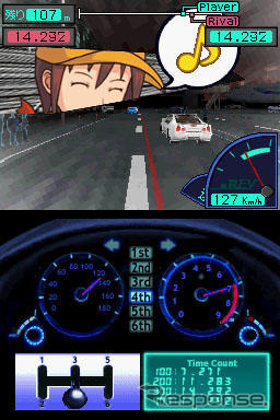 DS『ゼロヨン★深夜』…デートかバトルか、はたまたバイトか