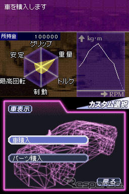 DS『ゼロヨン★深夜』…デートかバトルか、はたまたバイトか