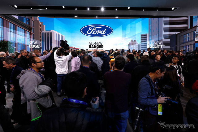 フォード（デトロイトモーターショー2018）　(c) Getty Images