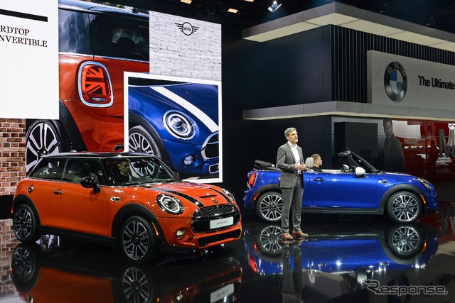 MINIハッチバックとコンバーチブル 改良新型(デトロイトモーターショー2018)