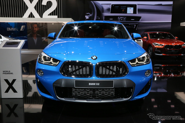 BMW X2（デトロイトモーターショー2018）