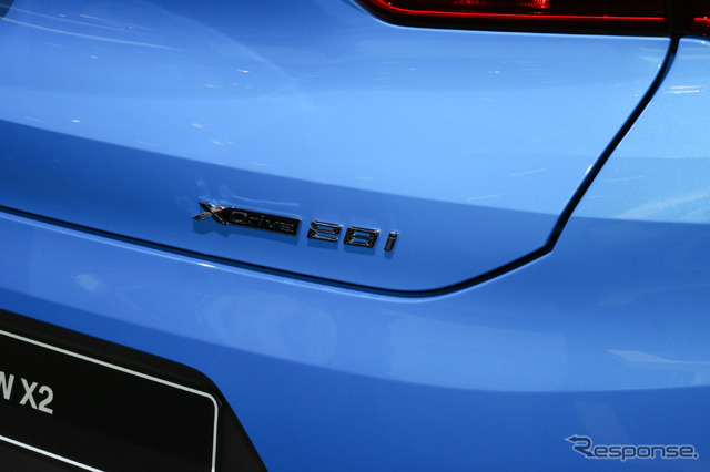 BMW X2(デトロイトモーターショー2018)