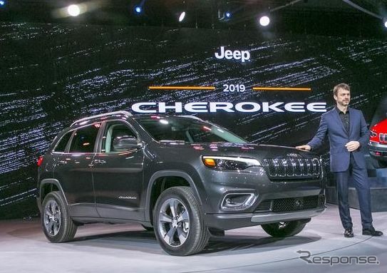 ジープ チェロキー 改良新型(デトロイトモーターショー2018)