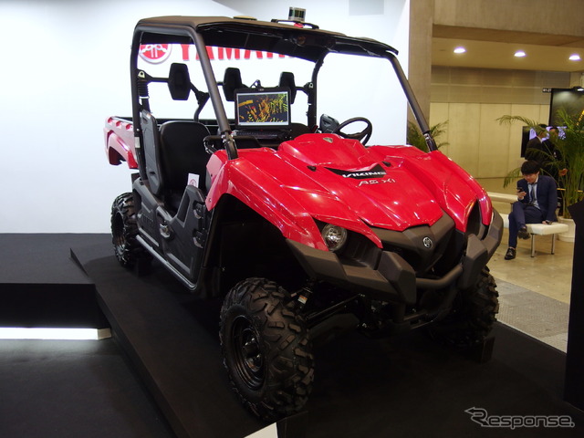 ヤマハ発動機の無人オフロード車両、VIKING AS-X1(ロボデックス2018)