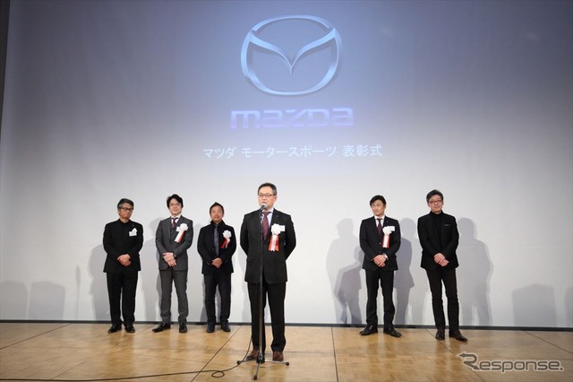マツダカップ授与式(東京オートサロン2018)
