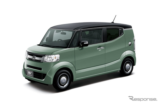 ホンダ N-BOXスラッシュ G・L(アッシュグリーンメタリック&ブラック)