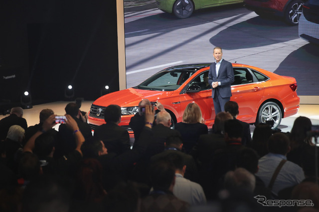 VW（デトロイトモーターショー2018）　(c) Getty Images