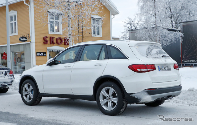 メルセデス GLC 改良モデルスクープ写真