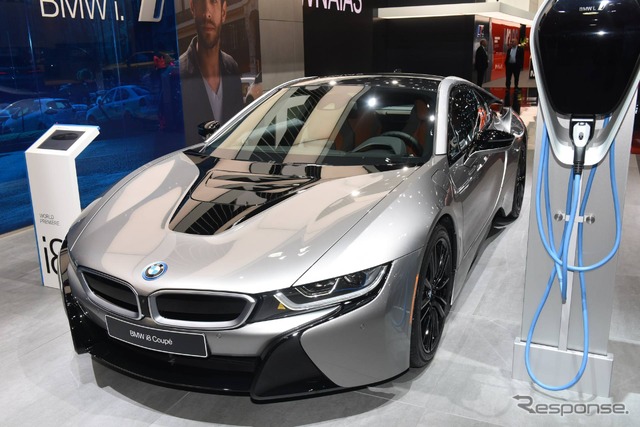 BMW i8クーペ 改良新型(デトロイトモーターショー2018)