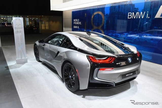 BMW i8クーペ 改良新型(デトロイトモーターショー2018)