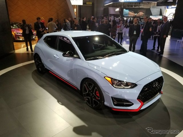 新型ヒュンダイ ベロスター N(デトロイトモーターショー2018)