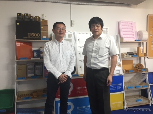 荒幡氏（右）