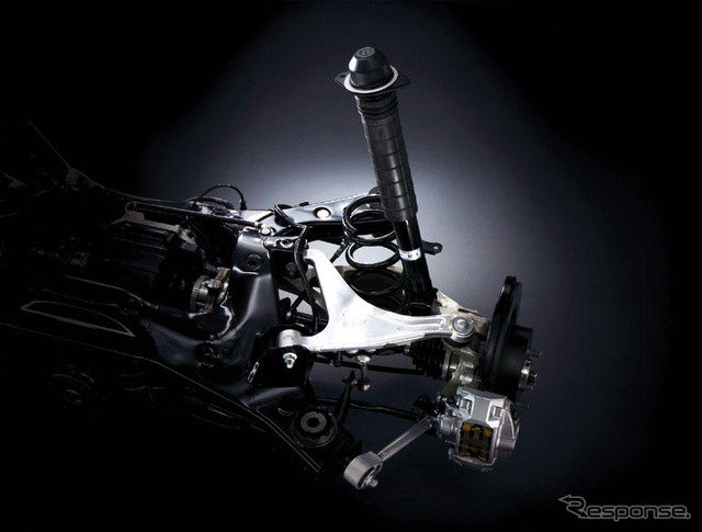 【日産 スカイラインクーペ 新型発表】進化したシャシー性能