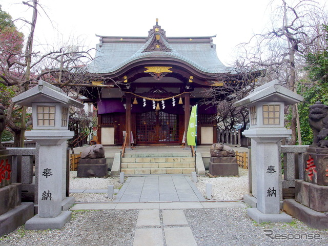 牛天神北野神社(東京都文京区)。由緒もあるのにこじんまりとして、参拝者も少ないので、道真公に願いが伝わりやすいかもしれない。
